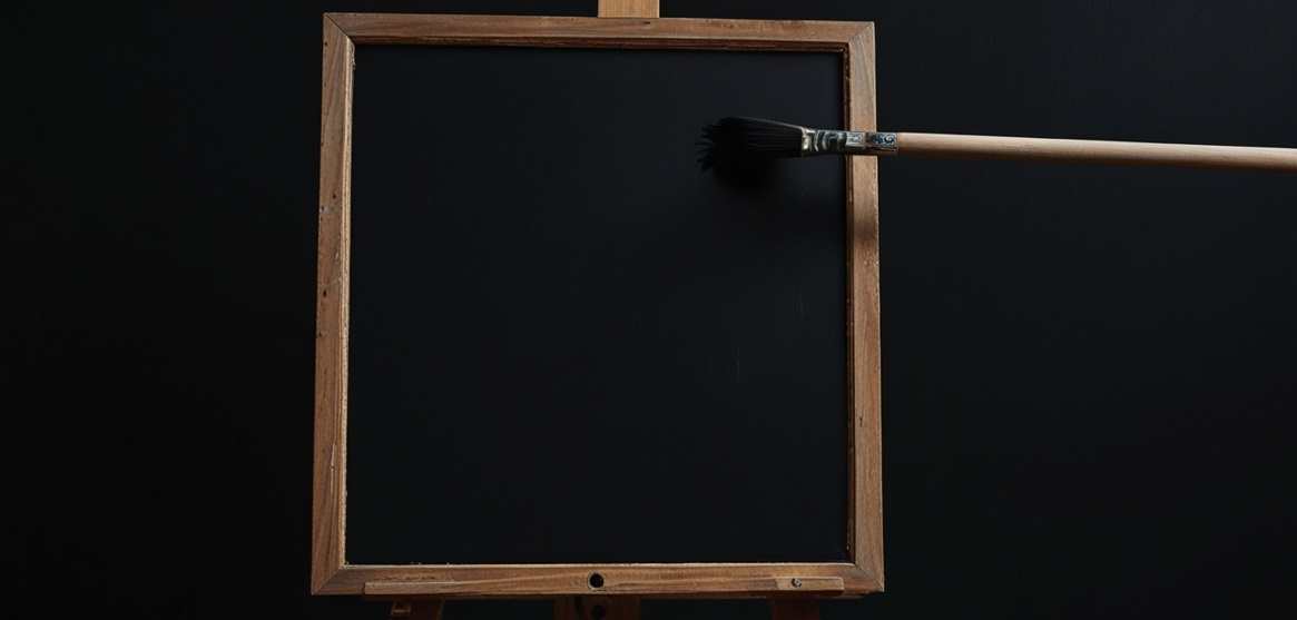 Painting a black picture