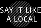 Dark Logo Like a Local